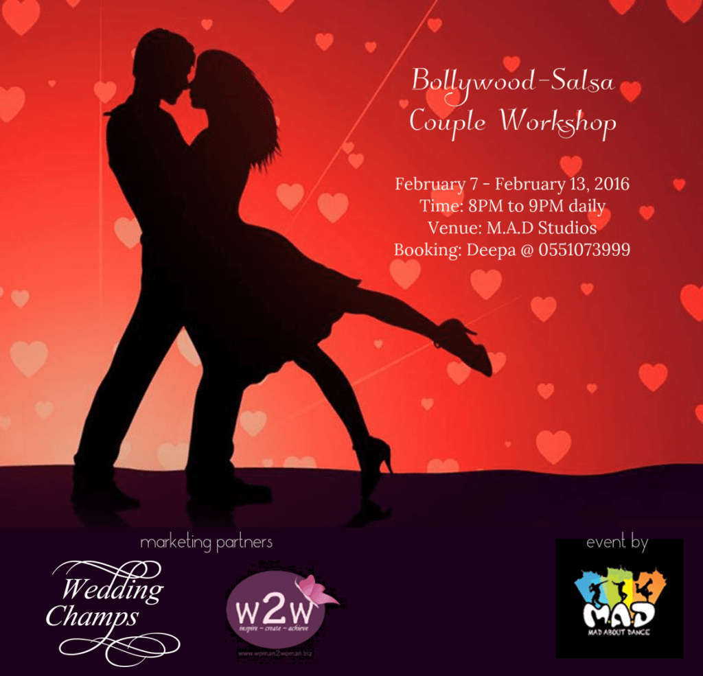 Treat Your Valentine to a Romantic Salsa Dance Lesson at MAD (Mad About Dance Institute)
