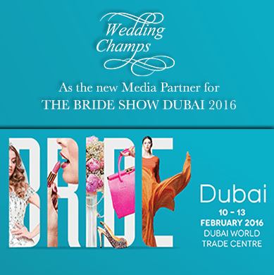 Weddings Champs as the New Media Partner for the Bride Show Dubai