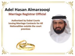 Official Marriage Registrar, Dubai