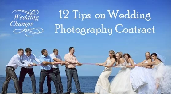 12 Tips on Wedding Photography Contract