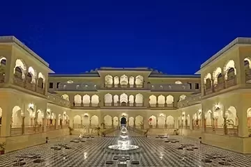 Wedding ceremony setup
