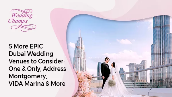 Luxury Dubai wedding venue