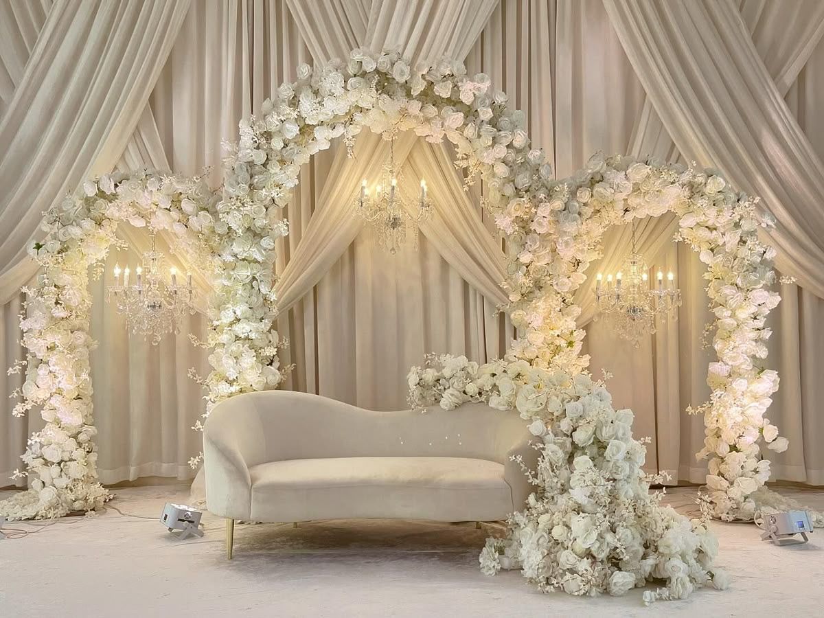 Wedding Kosha Ideas: Arabic Stage Design and Planning